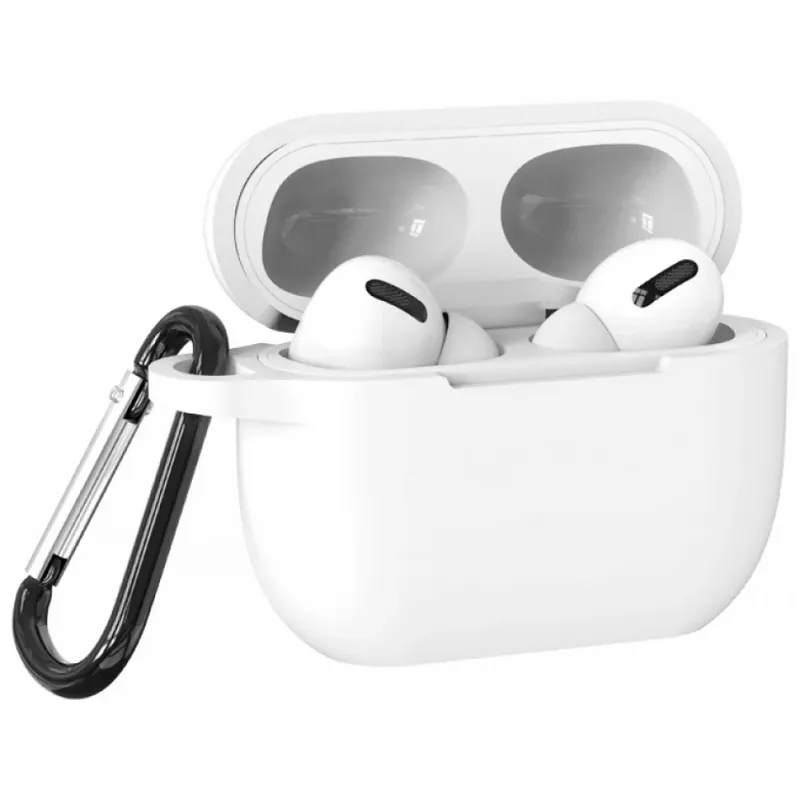 Ofertă exclusivă CELLECT Airpods Pro silicon toc 2.5 mm alb