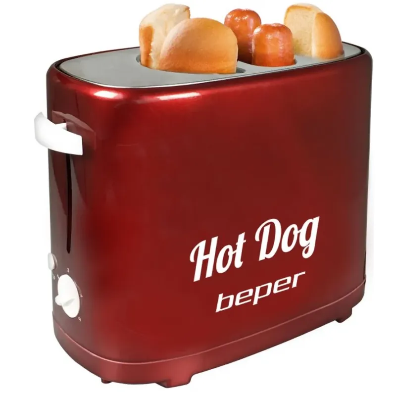 BEPER BT.150Y Hotdog producător 750W roșu Preferatul clienților