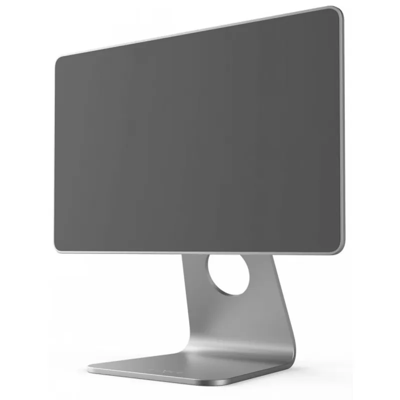 Cumpărături sigure FIXED iPad Pro 12.9" (2018/2020/2021) Aluminiu magnetic suport argint