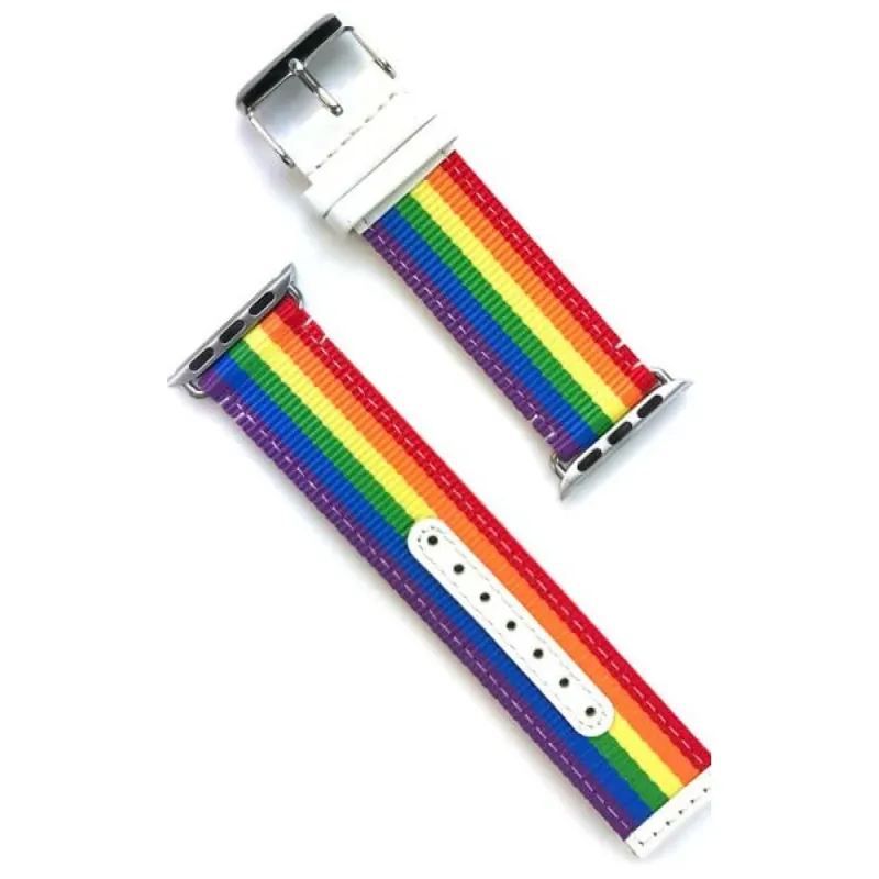 Cumpără acum CELLECT Apple Watch stofă curea de ceas 38/40/41mm curcubeu