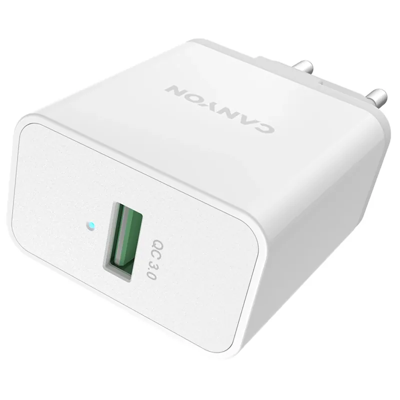 CANYON Wall charger Quick Charge 3.0 H-24 alb Lichidare de stoc