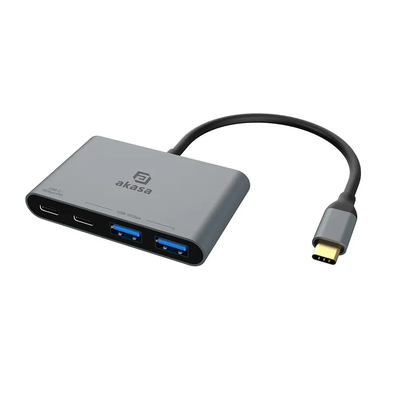 AKASA USB Type-C 4-In-1 Hub Reducere extra