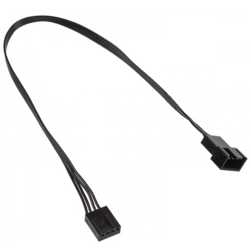 Cel mai bun preț KOLINK 2/3/4 pin Cablu de alimentare Negru 60cm ZUAD-772