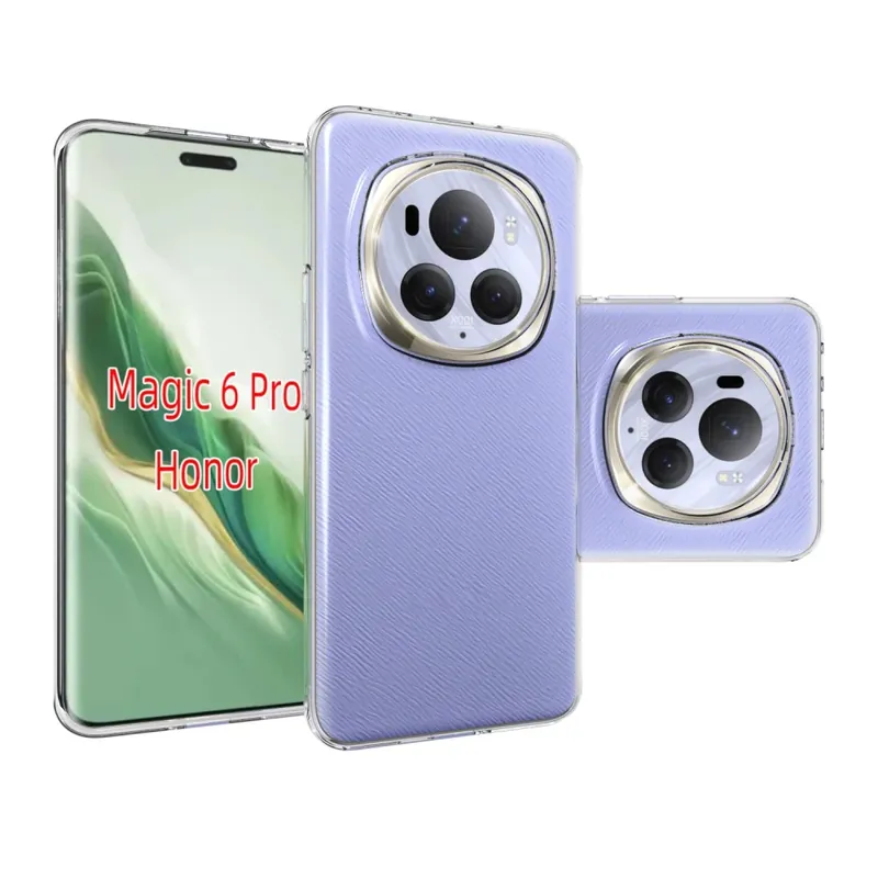 Nu rata CELLECT subțire silicon spate Honor Magic 6 Pro transparent