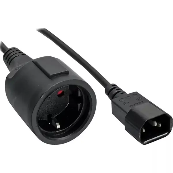 PREMIUMCORD 230V IEC Nutriție Negru 1m PPU1-03 Comandă acum
