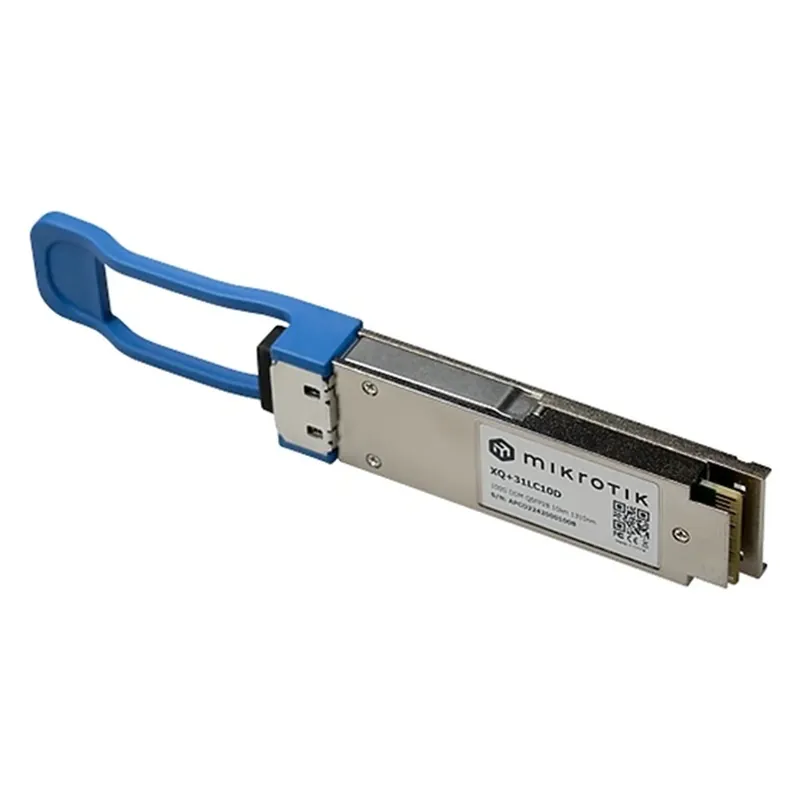 MIKROTIK XQ+31LC10D 40/100 Gbps SM optic QSFP28 modul 10km Retur ușor
