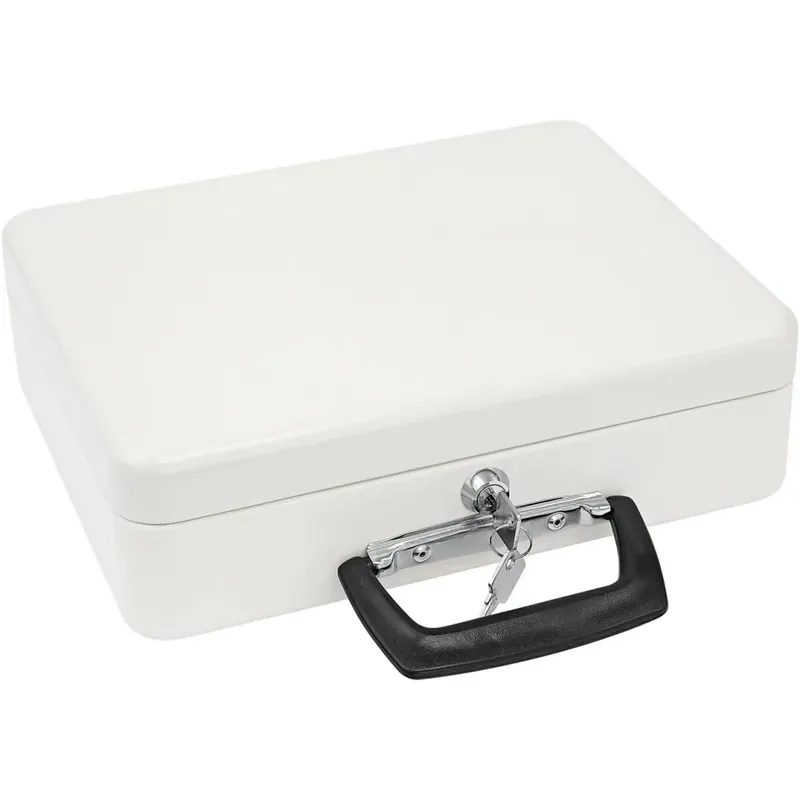 WEDO EUROPA Casetă de bani 31.5x24.5x9.5 cm alb Cel mai vândut