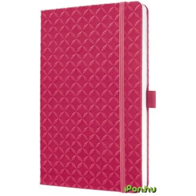 SIGEL Jolie Caiet exclusiv 135x203 mm linia 174 pagină Hardcover fucsie Super ofertă