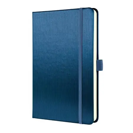 Expediere rapidă SIGEL Conceptum Caiet exclusiv A5 linia 97 lap Hardcover albastru metal