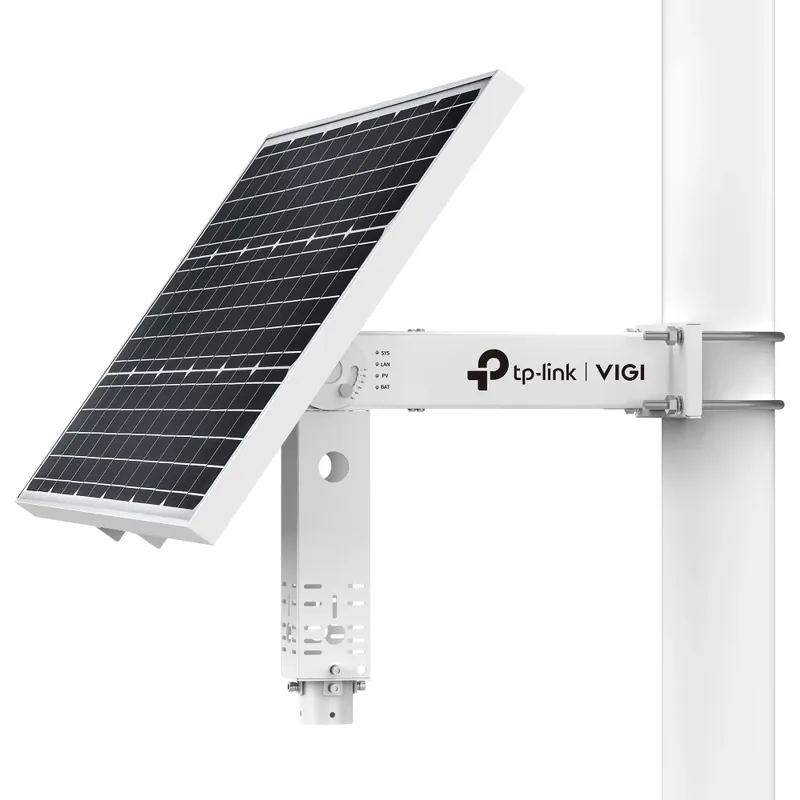 Nu rata TP-LINK VIGI SP9030 Solar Panel 90W 360 cu unghi reglabil cu suport