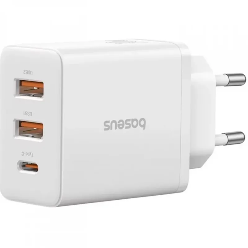 BASEUS Cube Fast Charger 30W alb Retur ușor