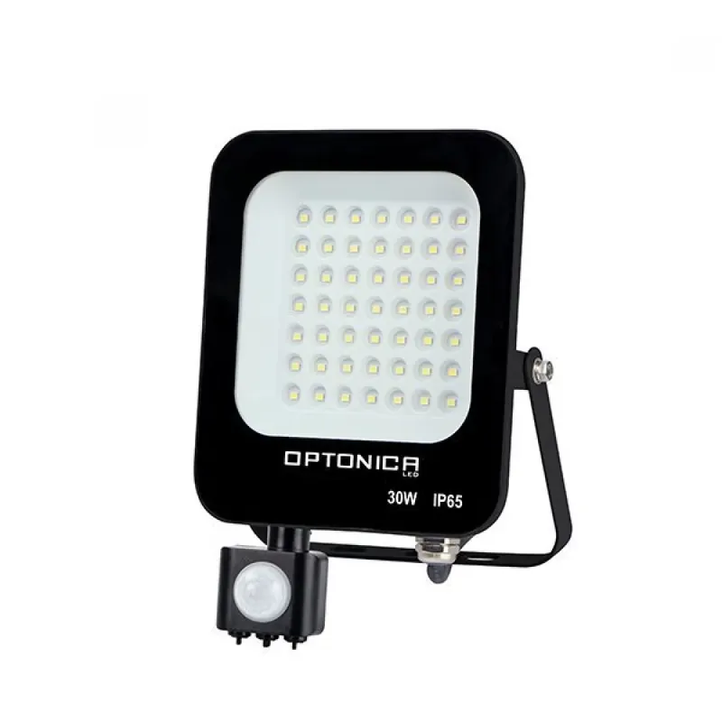 OPTONICA FL5779 LED Reflektor 30W cu detector de mișcare 2700Lm 3000K Ieftin