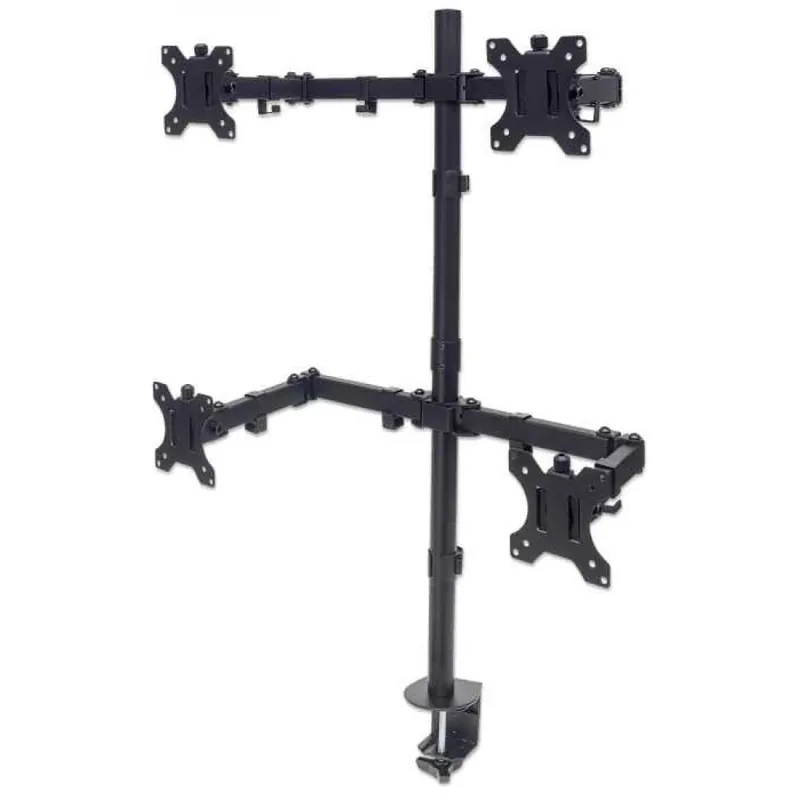 MANHATTAN Universal Four Monitor Mount with Double-Link Swing Arms Cumpără acum