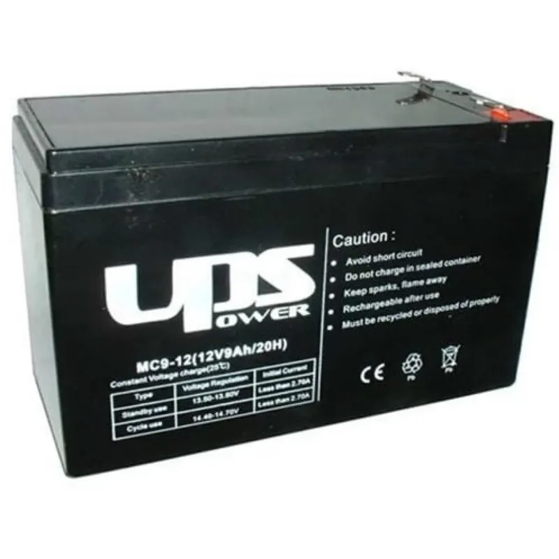 UPS POWER MC9-12 Cu gel plumb acid fără întreținere acumulator Retur gratuit