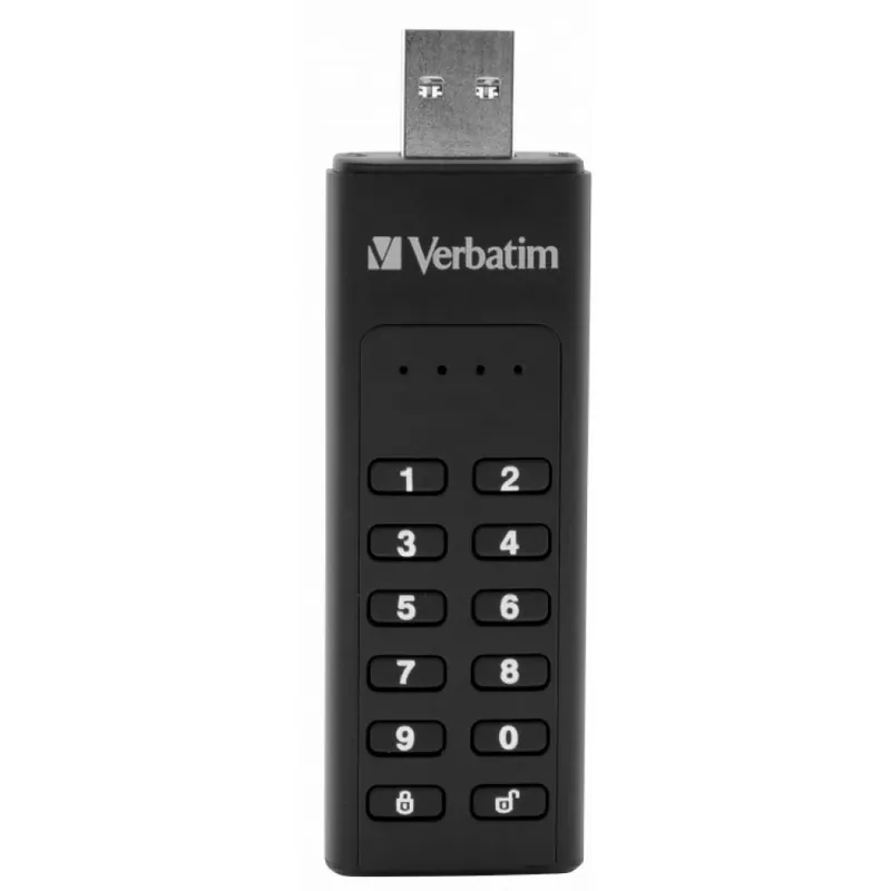 VERBATIM Keypad Secure 128GB USB 3.0 Negru Noutate