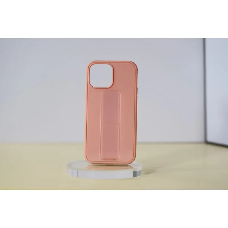 Disponibil imediat CELLECT TPU+PC cauciucat backplate cu outrigger Samsung Galaxy A54 5G roz