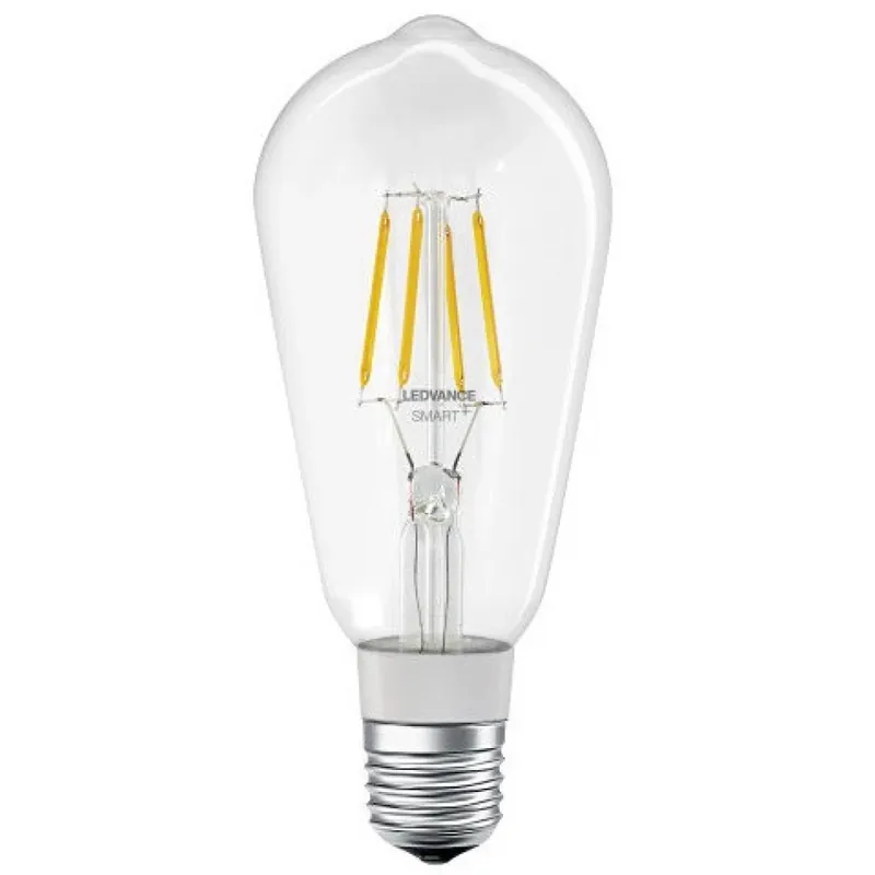 LEDVANCE Smart+ Bluetooth sticlă clopot 5.5W 650lm DIM 2700K E27 LED Edison pară bec Ofertă exclusivă