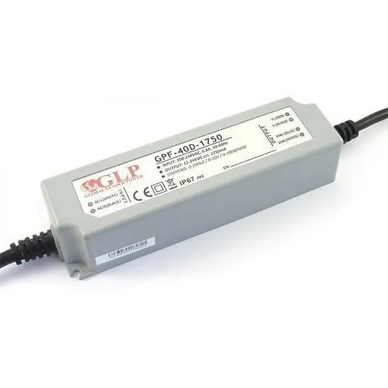 GLP GPF-40D-1750 42W 15~24V 1750mA IP67 LED sursă Ofertă limitată