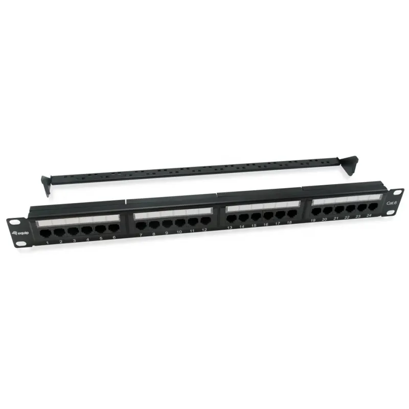 EQUIP 24 ports Cat.6 Unshielded Patch Panel 135426 Discount