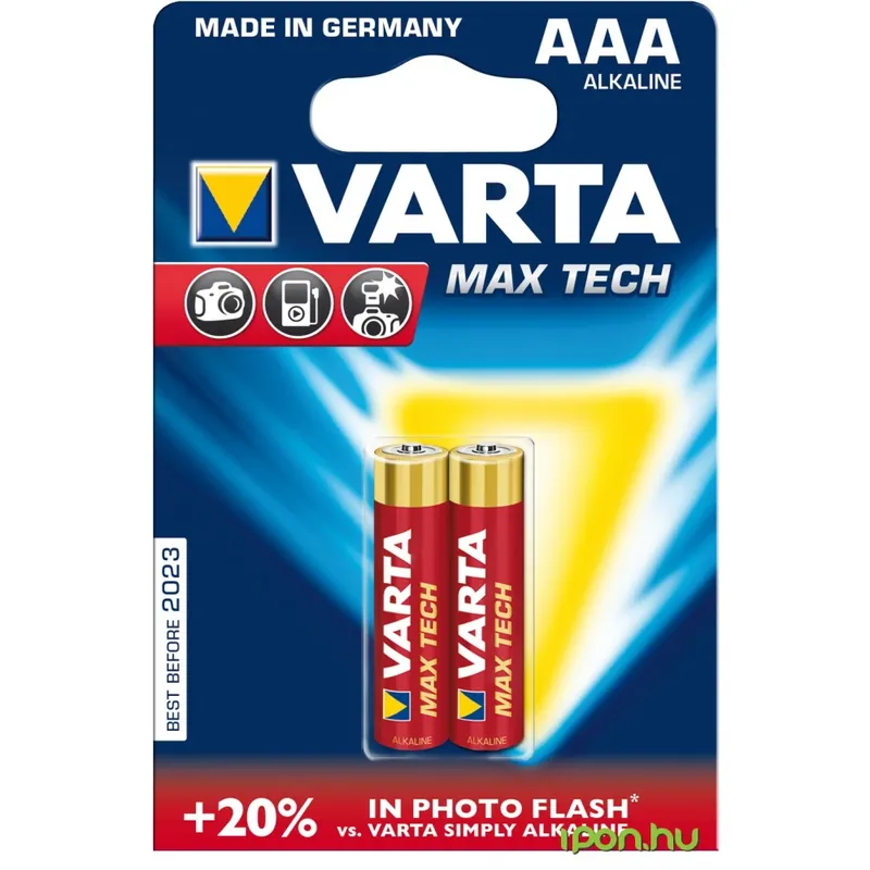 Nu rata VARTA Max Tech mikro creion element (AAA) 2buc