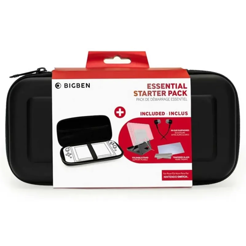 BIGBEN Switch mare călătorul tău + protecţie ecran folie negru Comandă acum