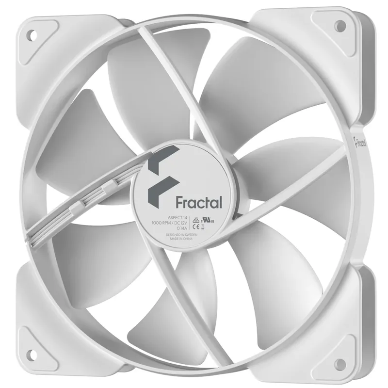 FRACTAL DESIGN Aspect 14 alb Ultima șansă
