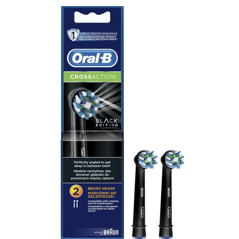 Cumpără acum ORAL-B EB50BK-2 Cross Action cap rezervă 2 buc negru