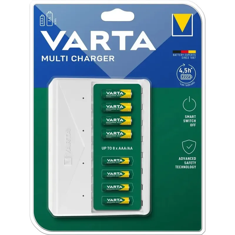 VARTA VTLT20 multi încărcător 8db-os Cumpărături sigure