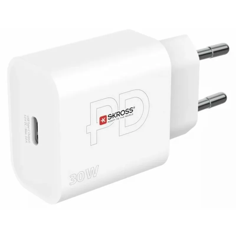 SKROSS 30W-os USB de reţea încărcător rapid USB-C cu conexiune Calitate înaltă