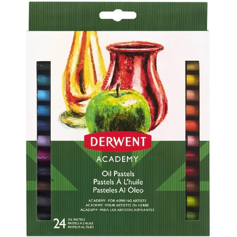 Livrare expres DERWENT Academy pastel în ulei cretă set 24buc 2301953